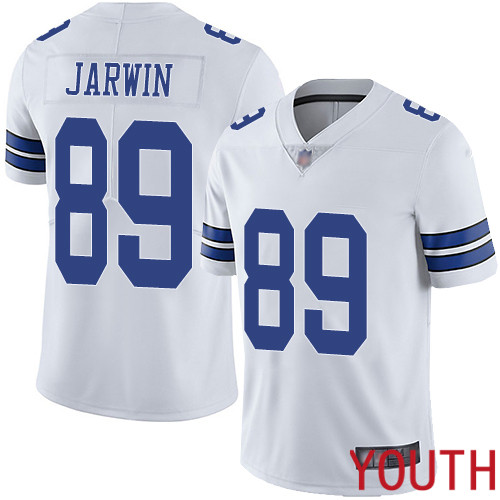 Youth Dallas Cowboys Limited White Blake Jarwin Road #89 Vapor Untouchable NFL Jersey->women nfl jersey->Women Jersey